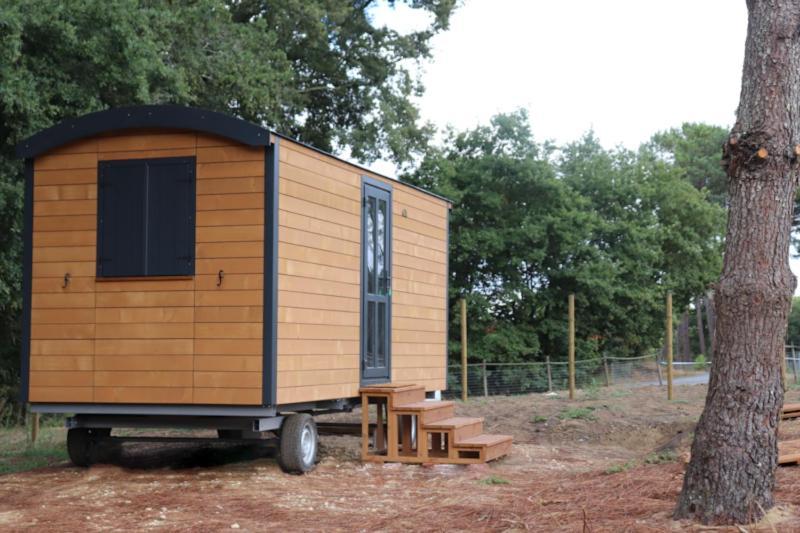 Hotel Roulottes Cocooning Au Coeur Des Landes Mées Exterior foto